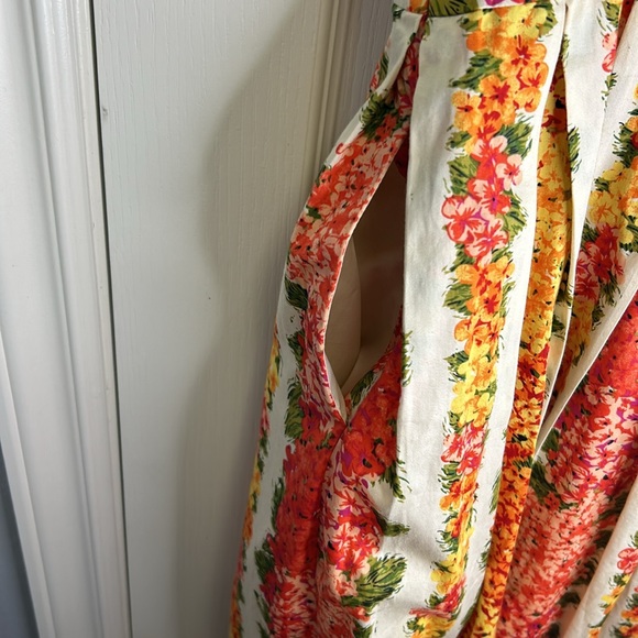 🧡💛Isaac Mizrahi xTarget Floral Pleated Garden Dress w/ Pockets Size 2X🩷💚 - Picture 6 of 10
